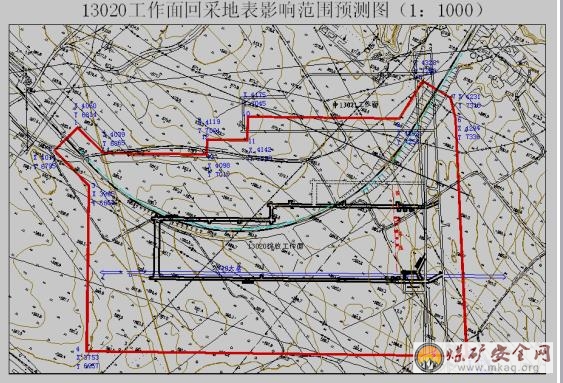 楊村煤礦鐵路下采煤地表巖移規律的技術研究