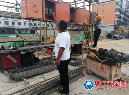 朔煤宏程公司開展汛期用電安全專項排查