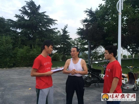 礦業學院“美麗自然，美麗我家”實踐團進行環保宣講