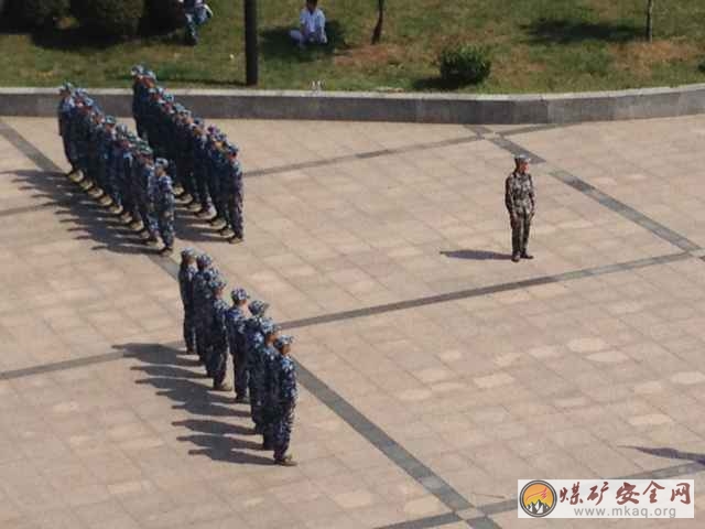 中國礦業大學軍訓體驗