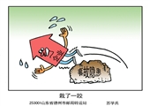 栽了一跤 蘇學兵漫畫作品