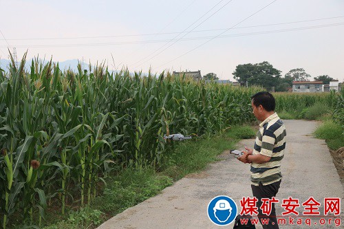 河南能源永煤洛陽區域公司嵩山煤礦:無人機巡檢高壓架空線路安全又高效