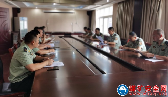 華榮能源攀枝花救消大隊救援一中隊黨支部召開黨史學習教育專題組織生活會