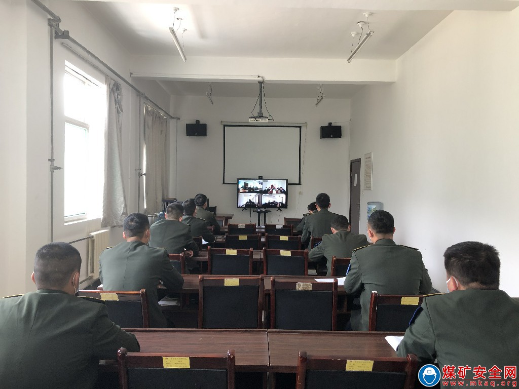 蒲白救護消防大隊黃陵礦區中隊 進行安全隱患排查治理