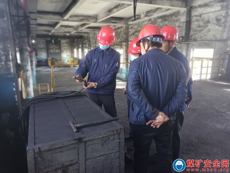 蒲白煤化運營公司建莊項目部開展安全生產大排查