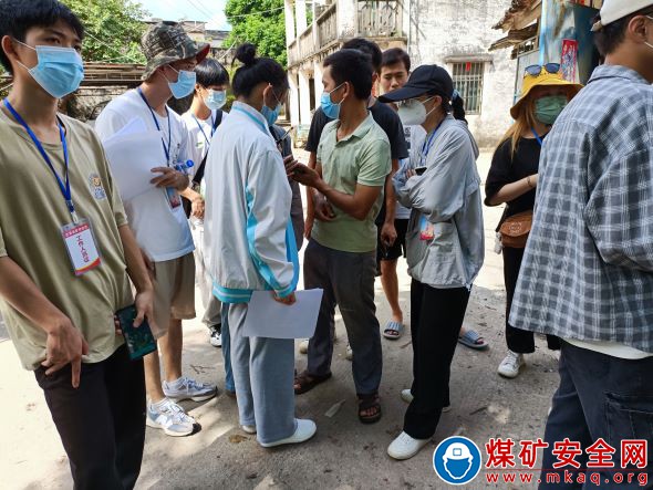 礦大學子三下鄉：深入社區一線工作，自建房安全專項調查