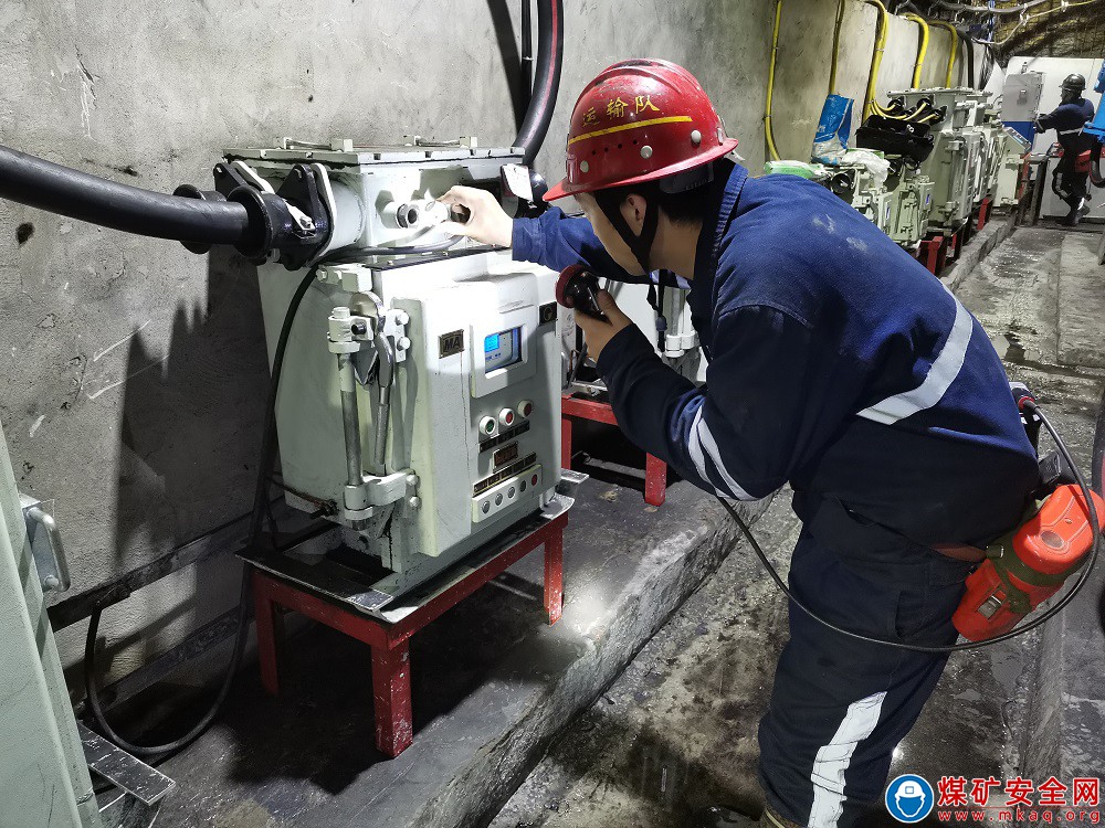 中能袁大灘礦業運輸隊：筑牢機電運輸防線消除安全隱患