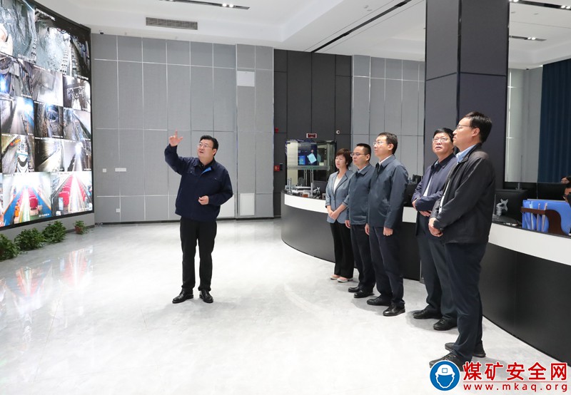 陜西省安全生產第二督導組到招賢礦業督導安全生產工作