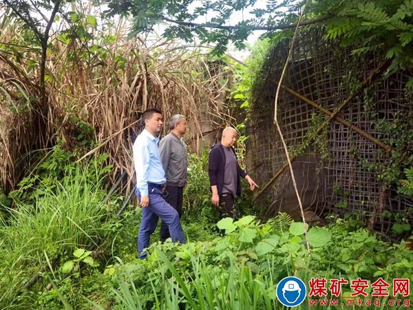 川煤物產公司督查組到達竹公司留守處督導安全環保