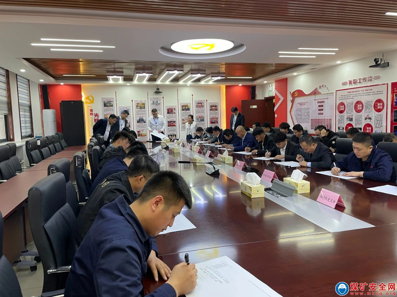 中能袁大灘礦業：執筆競賽，繪制“安全卷”