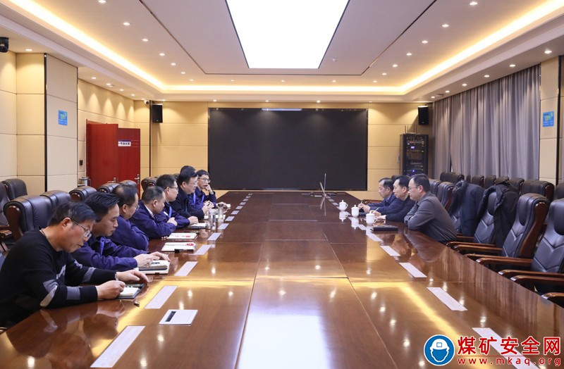集團公司到招賢礦業調研指導安全生產工作